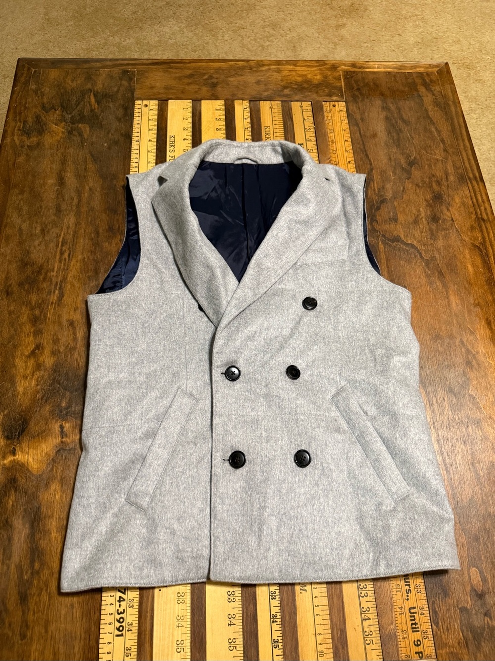 Suitsupply 100% Cashmere suit vest